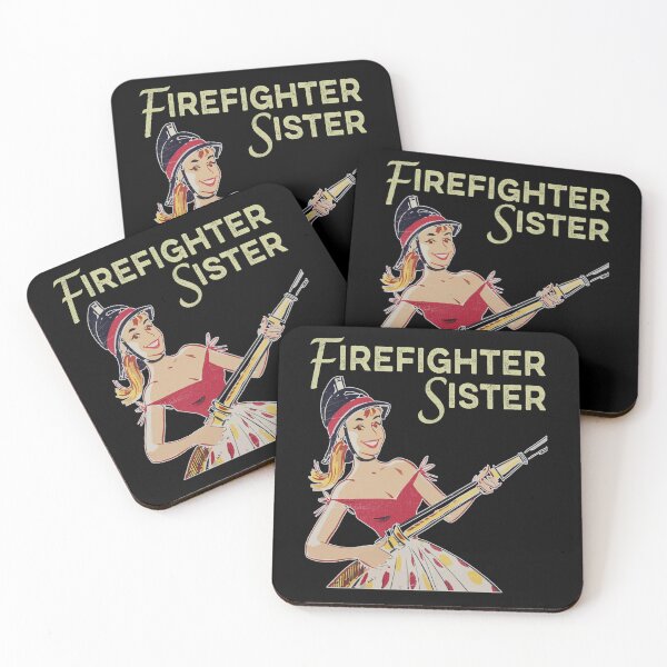Item preview,  1950s Vintage Female Firefighter Sister designed and sold by norules.