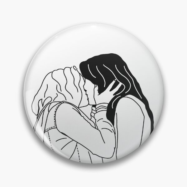 Item preview, Maya Bishop & Carina DeLuca Kissing designed and sold by JunkieBFFs.