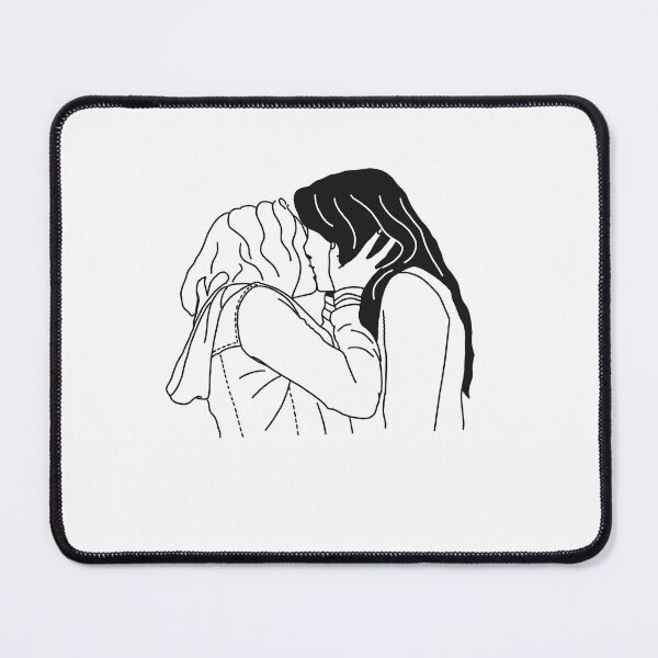 Item preview, Maya Bishop & Carina DeLuca Kissing designed and sold by JunkieBFFs.
