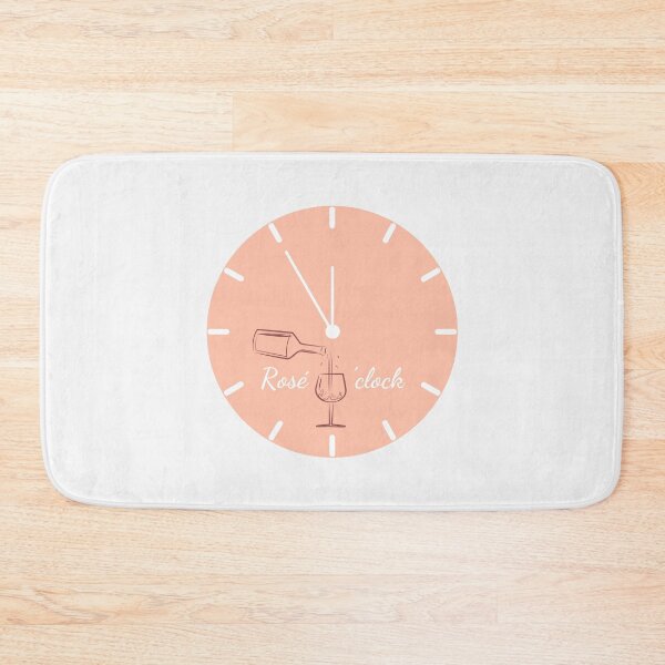 Item preview, Rosé O' Clock (poured wine glass) designed and sold by sessiet.