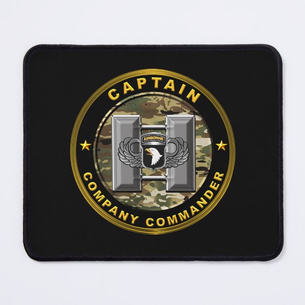 Item preview, 101st Airborne Division Captain Company Commander designed and sold by SoldierAlways.