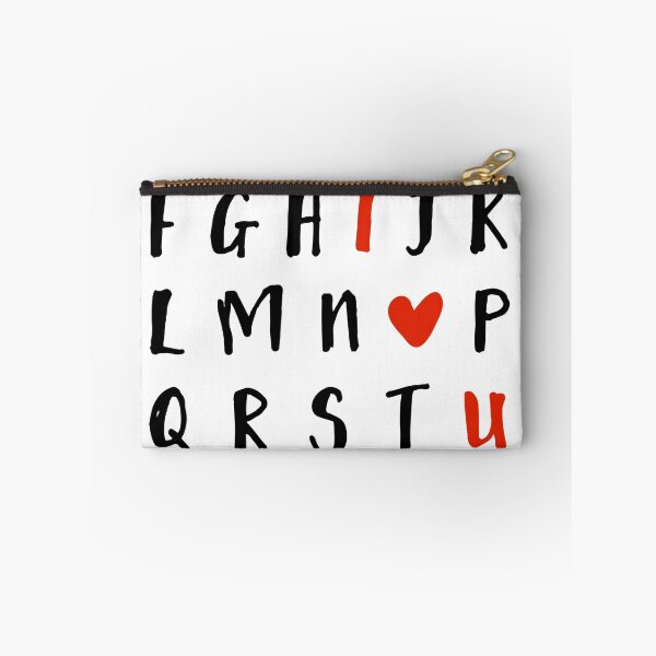 Item preview, 26 LETTERS IN THE ALPHABET AND I LOVE U - Valentines Day Love Quote designed and sold by deificusArt.
