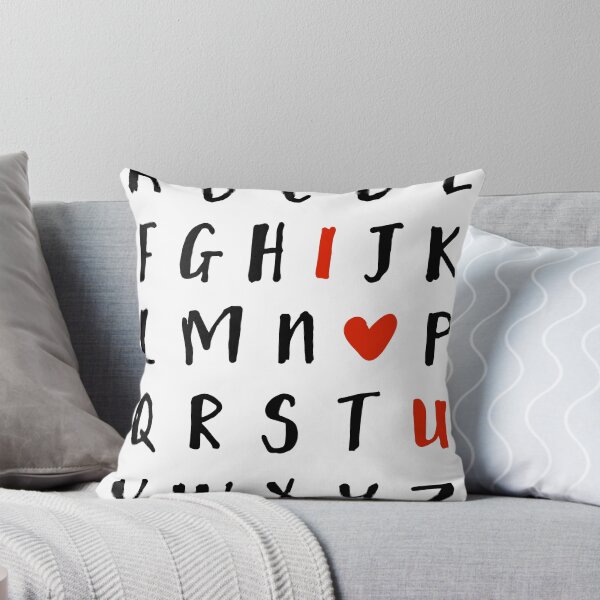 Item preview, 26 LETTERS IN THE ALPHABET AND I LOVE U - Valentines Day Love Quote designed and sold by deificusArt.
