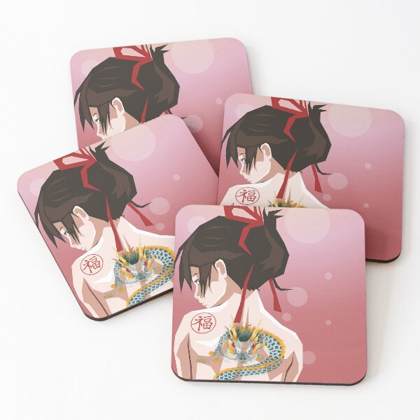 Item preview, Japanese Girl with Dragon Tattoo on Her Back designed and sold by RyanCaudell.