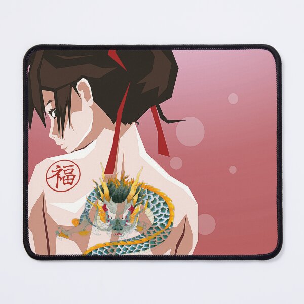 Item preview, Japanese Girl with Dragon Tattoo on Her Back designed and sold by RyanCaudell.