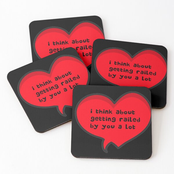 Item preview, Freaky Snap Stickers "I Think About Getting Railed By You A Lot" designed and sold by Nils Petter Stein.