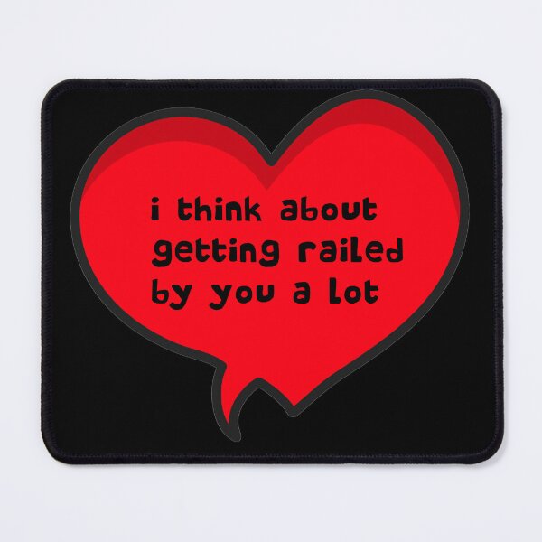 Item preview, Freaky Snap Stickers "I Think About Getting Railed By You A Lot" designed and sold by Nils Petter Stein.