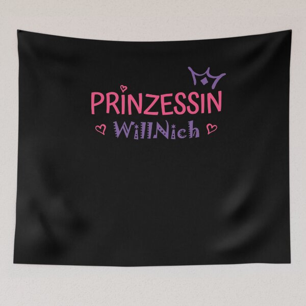 Item preview, Prinzessin Will Nich - Prinzessinnenkrone Mädchen designed and sold by Shirt-Designs.
