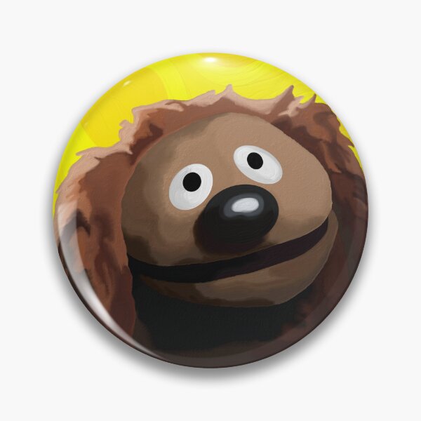 Item preview, Rowlf The Dog painting portrait (version 2/3 - Yellow background) designed and sold by Jessiwins19.