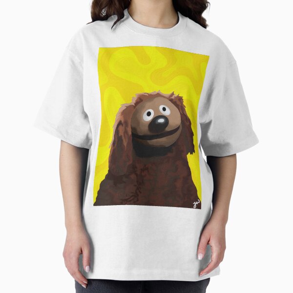 Item preview, Rowlf The Dog painting portrait (version 2/3 - Yellow background) designed and sold by Jessiwins19.
