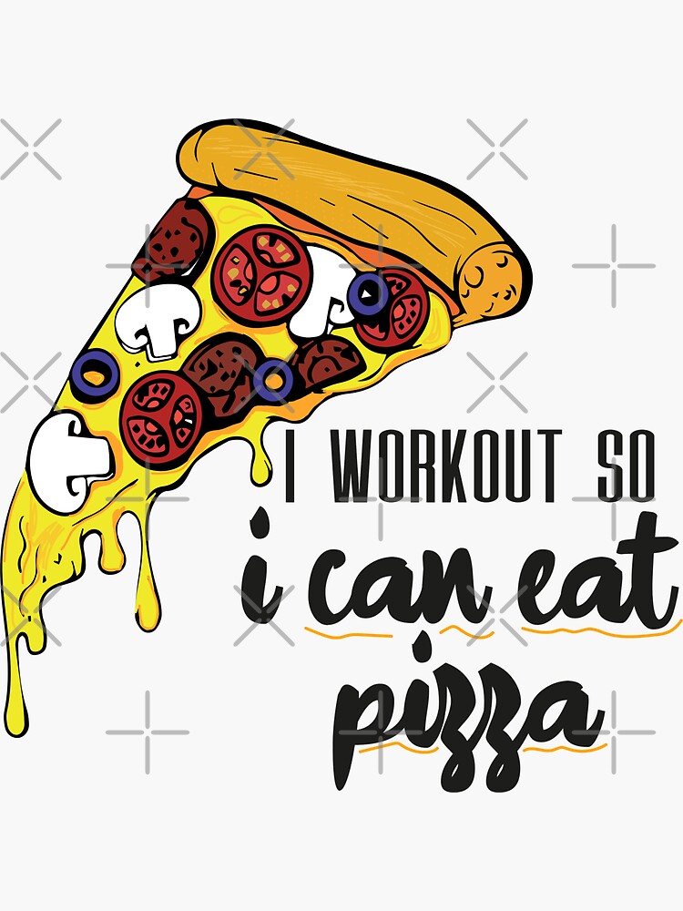 Can i eat discount pizza before a workout