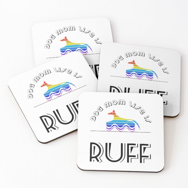 Item preview, Dog mum life is ruff designed and sold by Designeking.