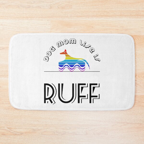 Item preview, Dog mum life is ruff designed and sold by Designeking.