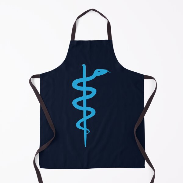 Item preview, Rod of Asclepius Blue Silhouette designed and sold by Artsy-Chemist.