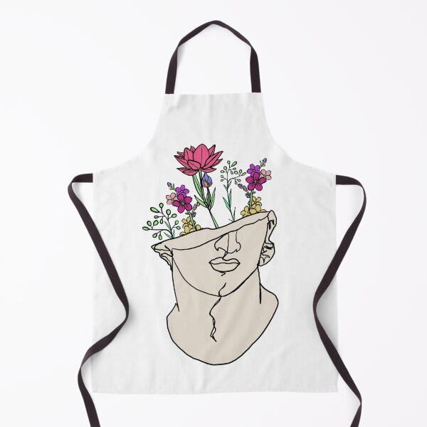Item preview, Greek Statue Flowers designed and sold by bookishthorns.