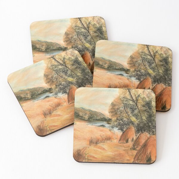 Item preview, Haystacks, Inspired by the works of Leon Augustin L'hermitte designed and sold by Honey Crystal Fashion and Homegoods .