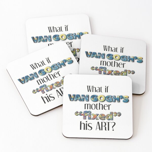 Item preview, What If Van Gogh's Mother "Fixed" his Art? designed and sold by For Art Sake.