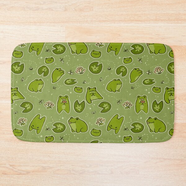 Item preview, Froggy pond repeating pattern designed and sold by Howlites.