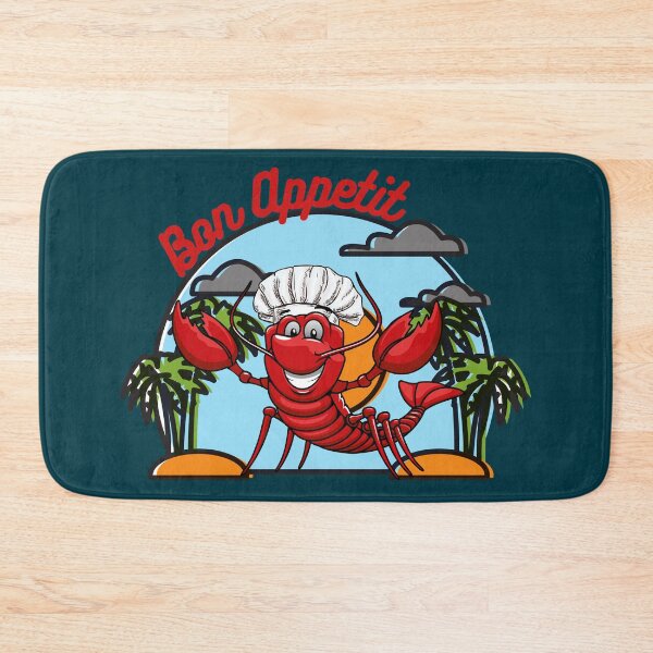 Item preview, Bon Appetit Funny Chef Lobster designed and sold by ramazis.