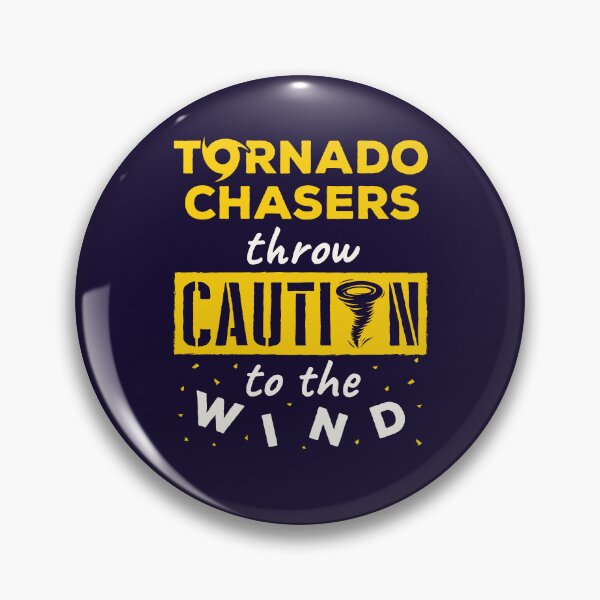 Item preview, Tornado Chasers Throw Caution to the Wind Storm Tornado Chaser designed and sold by jaygo.