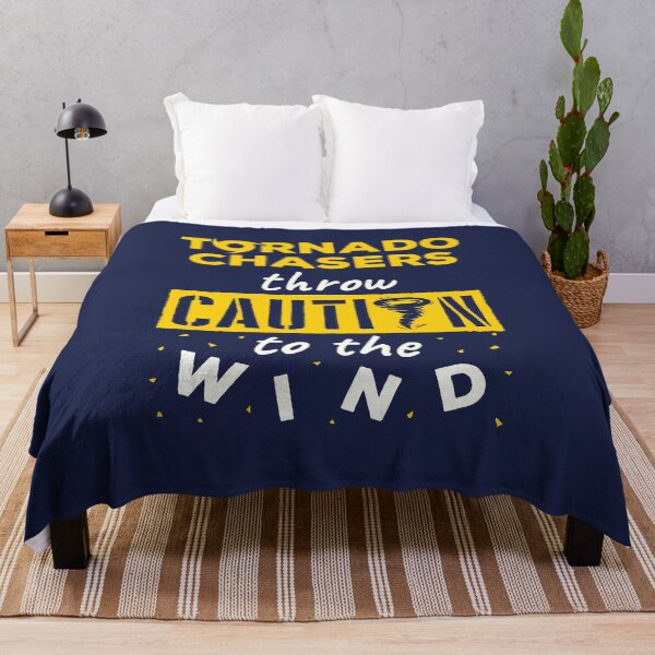 Item preview, Tornado Chasers Throw Caution to the Wind Storm Tornado Chaser designed and sold by jaygo.
