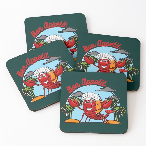 Item preview, Bon Appetit Funny Chef Lobster designed and sold by ramazis.