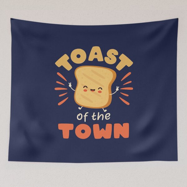Item preview, Toast of the Town Kawaii Bread Breakfast designed and sold by jaygo.