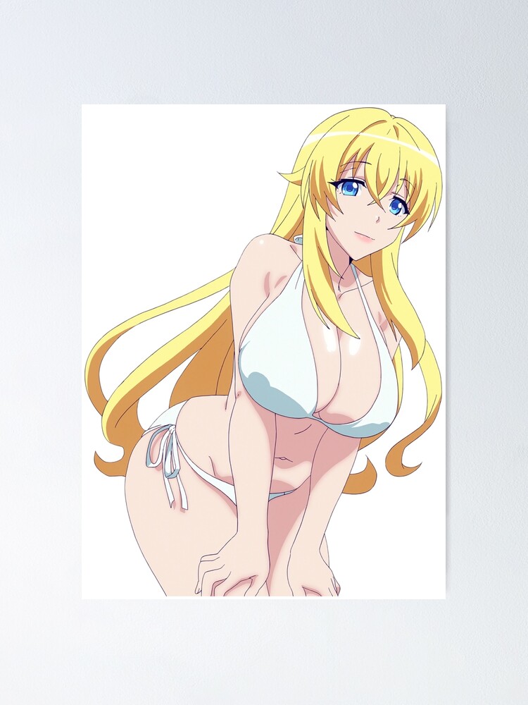 Farandole Yurishia Masou Gakuen Hxh Anime Girl Waifu Hot Poster By Waifusama Redbubble