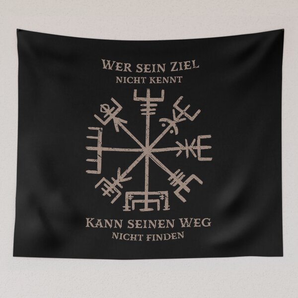 Item preview, Viking - Wikinger Vegvisir - Seinen Weg finden designed and sold by Shirt-Designs.