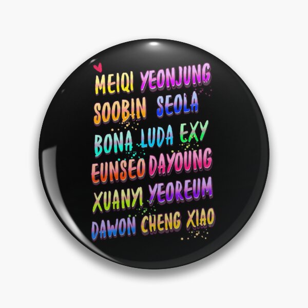 Item preview, wjsn names designed and sold by arorar.