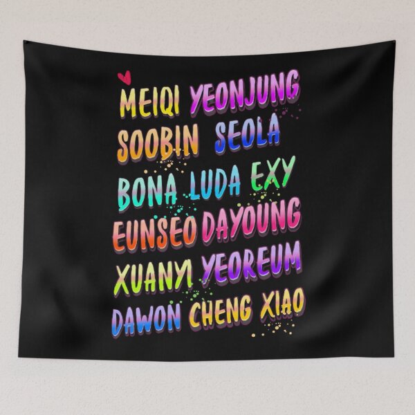 Item preview, wjsn names designed and sold by arorar.