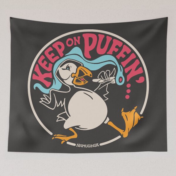 Item preview, Keep on Puffin designed and sold by Namuginga.