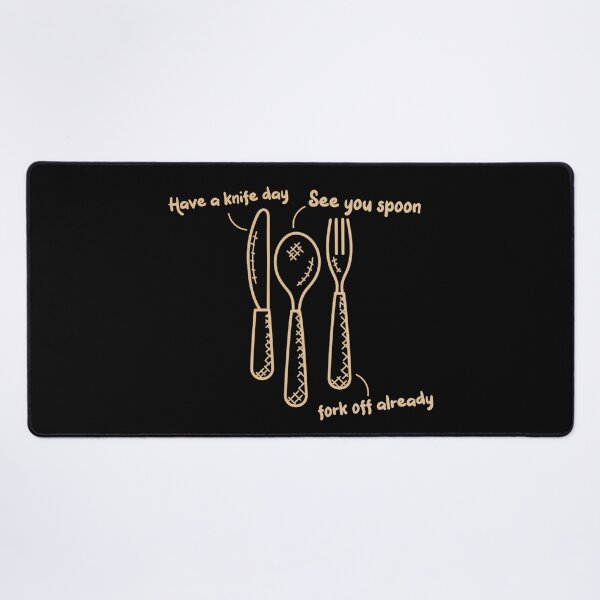 Item preview, Fork Spoon Knife What Color Is My Shirt | Funny meme joke designed and sold by NasMansouri.
