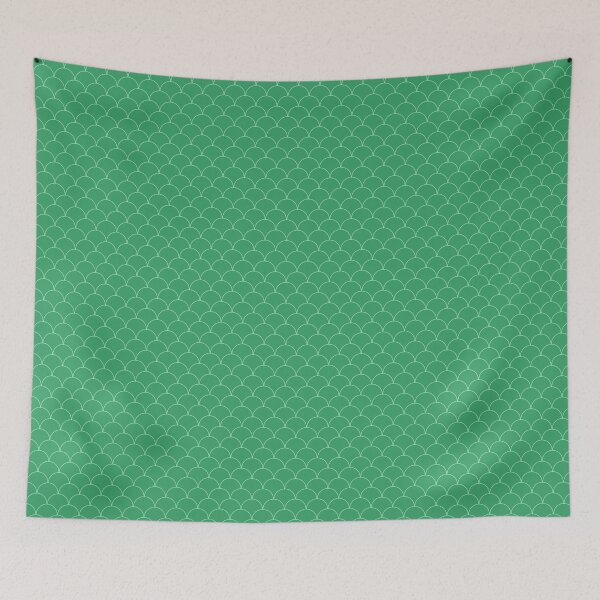 Item preview, Green dragon, snake, reptile skin pattern | decorative designed and sold by TheWalnut.
