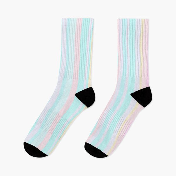 Item preview, Rainbow Pastel Stripe Pattern designed and sold by fontspree.