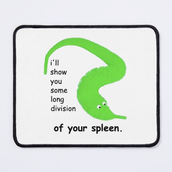 Item preview, worm on a string long division designed and sold by joshsimone.