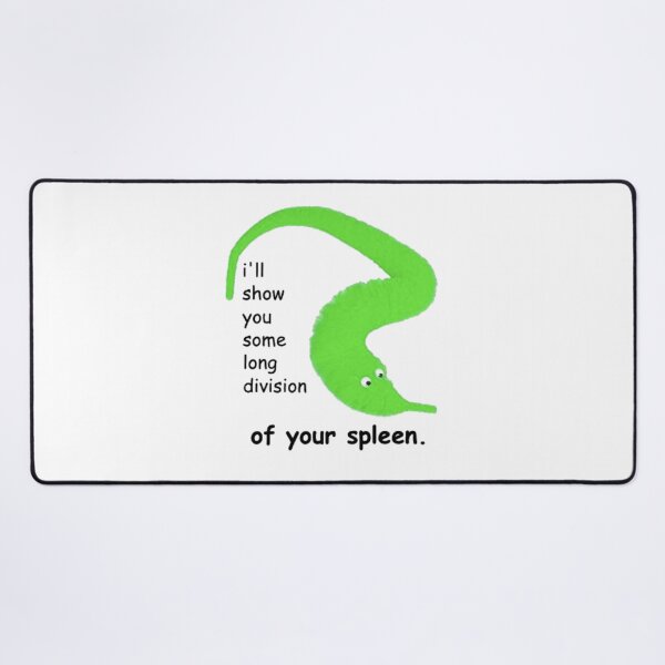 Item preview, worm on a string long division designed and sold by joshsimone.