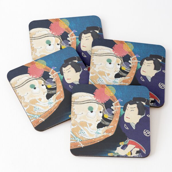 Item preview, Remix Sawamura Tossho samurai fighting the coronavirus pandemic with Kohala Koheiji by Katsushika Hokusai 1760-1849 designed and sold by RyanCaudell.