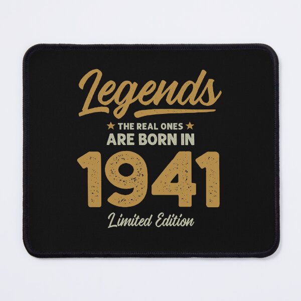 Item preview, Legends Born in 1941 - 81st birthday Retro Classic designed and sold by cidolopez.