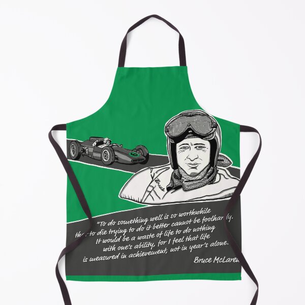 Item preview, Bruce McLaren Motivational Quote designed and sold by Wayne Pyle.