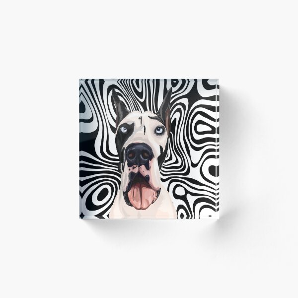 Item preview, Perro mareado-gran danés designed and sold by LetArt.