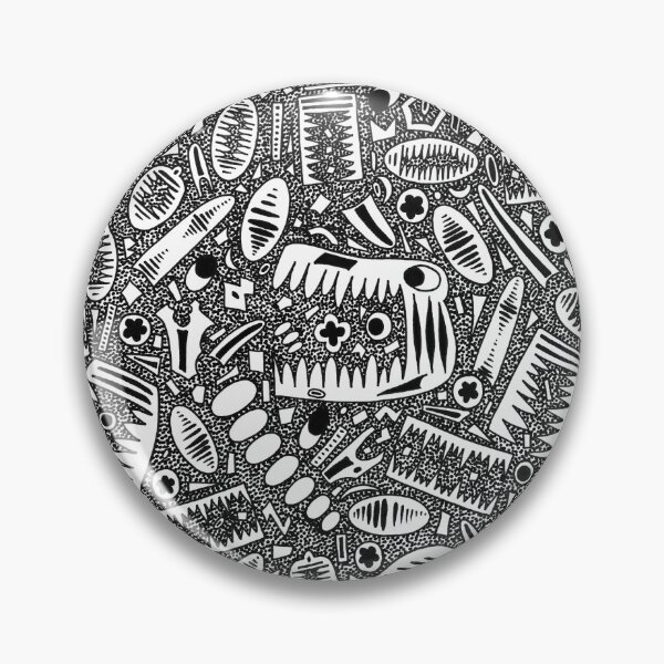 Item preview, Crinoid fossil pattern from 1760's teapot designed and sold by Vincent Briggs.