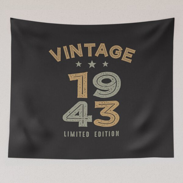 Item preview, Vintage 1943 - 79th birthday Retro Classic designed and sold by cidolopez.