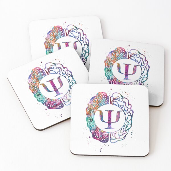 Item preview, Psychology Psi Symbol in Left and Right Brain designed and sold by EvasDreams.