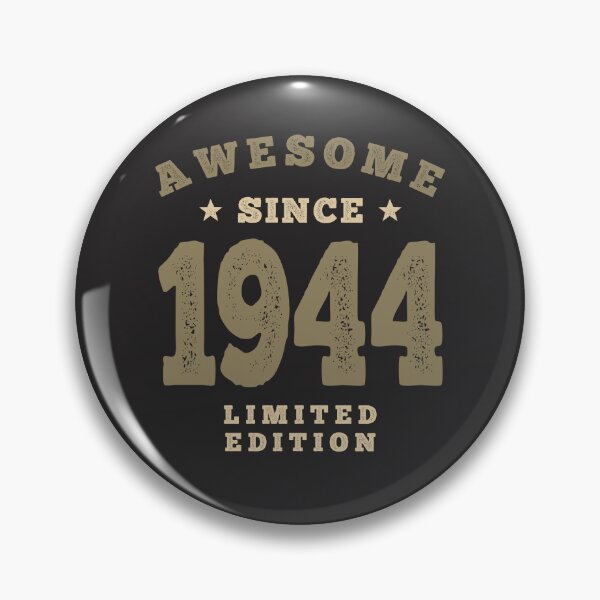 Item preview, Awesome Since 1944 - 78th birthday Retro Classic Vintage designed and sold by cidolopez.