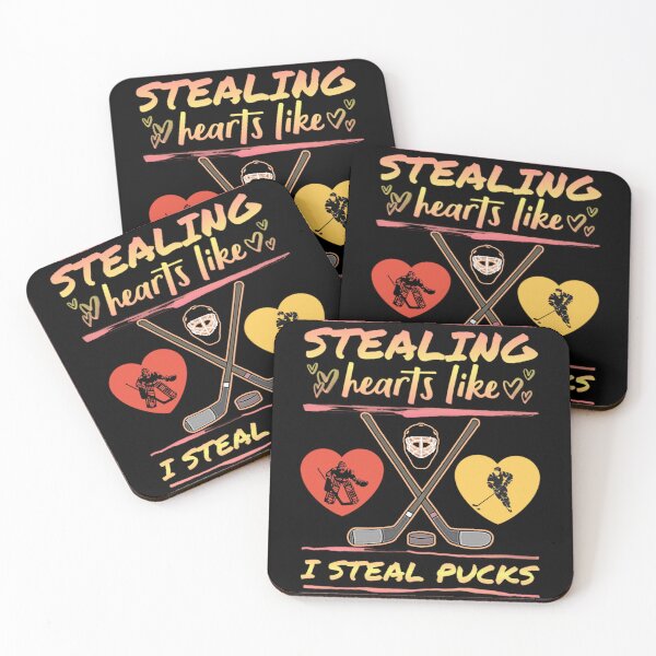 Item preview, Stealing hearts like i steal pucks. designed and sold by Umiska.