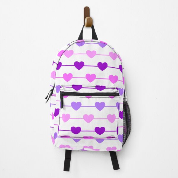 Item preview, String of Hearts (pink and purple) designed and sold by PeppermintCreek.
