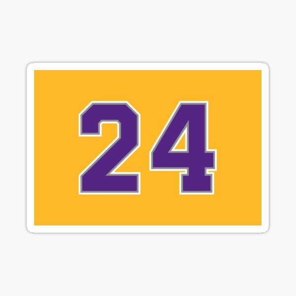 Manny Ramirez #24 Jersey Number Sticker for Sale by StickBall