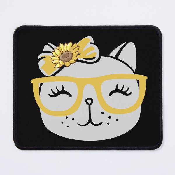 Item preview, You Are My Sunshine Cat Sunflower Nerdy Kitty designed and sold by NerdCulture.
