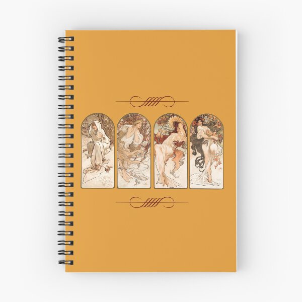 Item preview, The Seasons Classical Art from Alphonse Maria Mucha  designed and sold by cerenalkan.